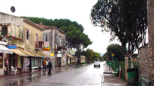 State Highway in front of Scavi